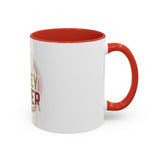 God Money Power Accent Coffee Mug — Motivational Faith & Wealth Design (11/15 oz)
