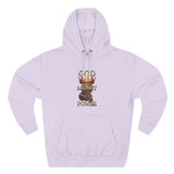 God Money Power Hoodie — Graphic Religious Statement Pullover