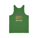 GMP GOD Money Power Tank Top — Motivational Gold Graphic Tank