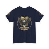 GMP Bald Eagle Graphic Tee — "God Money Power" Patriotic Shirt