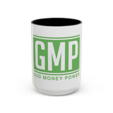 GMP Coffee Mug — God Money Power Inspirational Accent Mug (11/15oz)