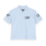 Youth Polo Shirt - 'GMP God Money Power' Logo School Uniform
