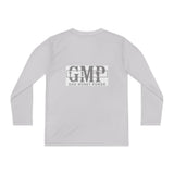 Youth Long Sleeve Tee — GMP "God Money Power" Graphic