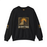 Egyptian Pyramid Sun Graphic Sweatshirt - "Good Morning, Pharaoh" Crewneck