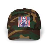 Dad Cap — American Flag Military Veteran Silhouette Hat