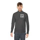 GMP 'God Money Power' Quarter-Zip Pullover