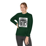 Youth Long Sleeve Tee — "GMP" Good Money Power Circular Logo