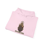 Hoodie — 'God Money Power' Buddha Graphic Pullover