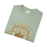 GMP Tiger Crest T‑Shirt — "God Money Power" Graphic Tee