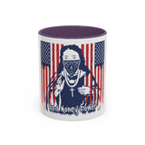 God, Money, Power Coffee Mug — Patriotic Street Art Accent Mug (11/15oz)
