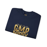 God Money Power Crewneck Sweatshirt — Patriotic American Flag Graphic