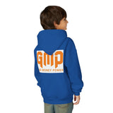 Youth Hoodie — GMP (God Money Power) Bold Orange Logo