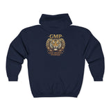 GMP 'God, Money & Power' Lion Emblem Zip Hoodie