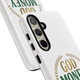 Phone Case — "God Money Power" Inspirational Religious Design