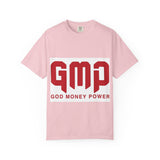 T-Shirt — GMP Bold Logo “God Money Power” Graphic Tee