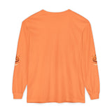 Halloween Pumpkin Jack-O'- “God Money Power” Lantern Long Sleeve Tee
