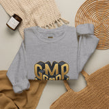 God Money Power Crewneck Sweatshirt — Patriotic American Flag Graphic