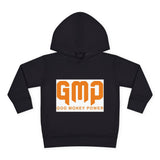 Toddler Hoodie — GMP (God Money Power) Bold Orange Logo