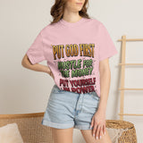 Put God First Hustle For The Money T-Shirt