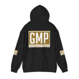 GMP "God Money Power" Hoodie — Gold Logo Pullover