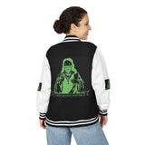 God Money Power Letterman Jacket