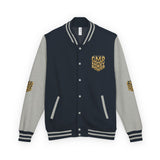 Letterman Jacket — "GMP Good Money Power" Retro Varsity Jacket