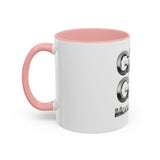 GMP God Money Power Chrome Accent Coffee Mug (11/15oz)