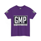 GMP “God Money Power” Graphic Tee — Bold Logo Cotton T-Shirt