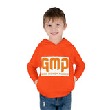 Toddler Hoodie — GMP (God Money Power) Bold Orange Logo