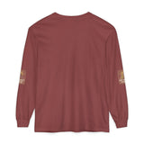 Long Sleeve T-Shirt — 'God, Money, Power' Pyramid Graphic