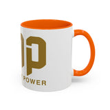 GMP Coffee Mug — "Good Money Power" Accent Ceramic Mug (11/15oz)