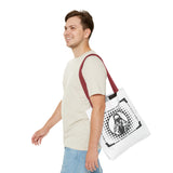 Tote Bag — "God Money Power" Retro Saint Graphic Tote