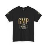GMP (God Money Power) Gold Logo T-Shirt
