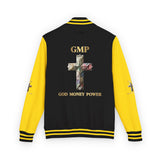 Letterman Jacket - GMP 'God Money Power' Cross Varsity Jacket