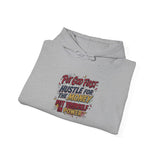 Motivational Hoodie — "Put God First: Hustle for the Money, Put Yourself in Power"