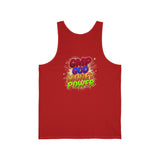 GMP (God Money Power) Colorful Graphic Tank Top