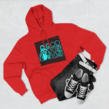 God Money Power Hoodie — Religious Statement Pullover with Bold Typography