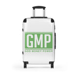 GMP God Money Power Carry-On Suitcase — Inspirational Travel Luggage