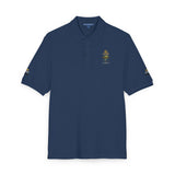 Embroidered Sunflower Polo Shirt