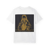 Religious Icon Graphic T‑Shirt — "God Money Power" Vintage Streetwear
