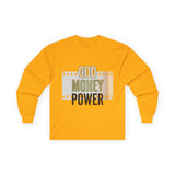 God Money Power Long Sleeve Tee