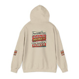 Hoodie — "Put GOD First, Hustle For The MONEY, Put Yourself In POWER" Inspirational Graphic Hoodie