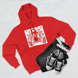 Three-Panel Fleece Hoodie