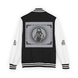Letterman Jacket — 'God Money Power' Graphic Varsity Jacket