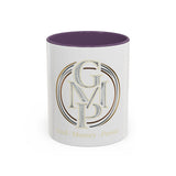 GMP Monogram Accent Coffee Mug — Gold Circle Initials (11/15oz)