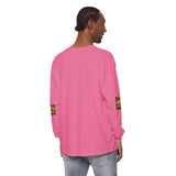 Long Sleeve T‑Shirt — "God Money Power" Pyramid Graphic
