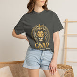 Lion Crest T-Shirt — GMP Gold Emblem Graphic Tee