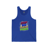 GMP (God Money Power) Colorful Graphic Tank Top