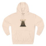 GMP Gold Throne Hoodie — God Money Power Graphic Hoodie