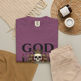 God Money Power- Skull T-Shirt — Gothic Skull Graphic Tee